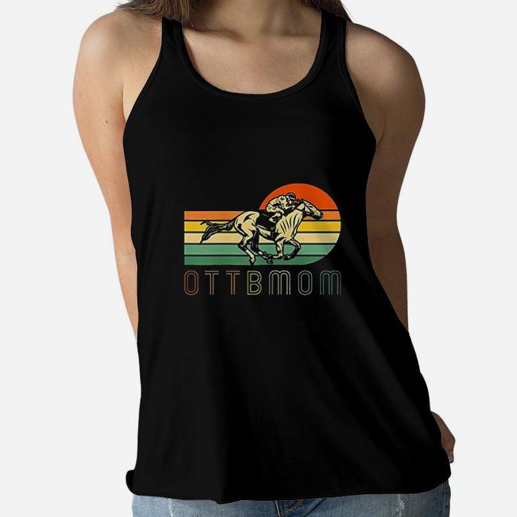 Funny Equestrian For Girls With Horses Women Flowy Tank