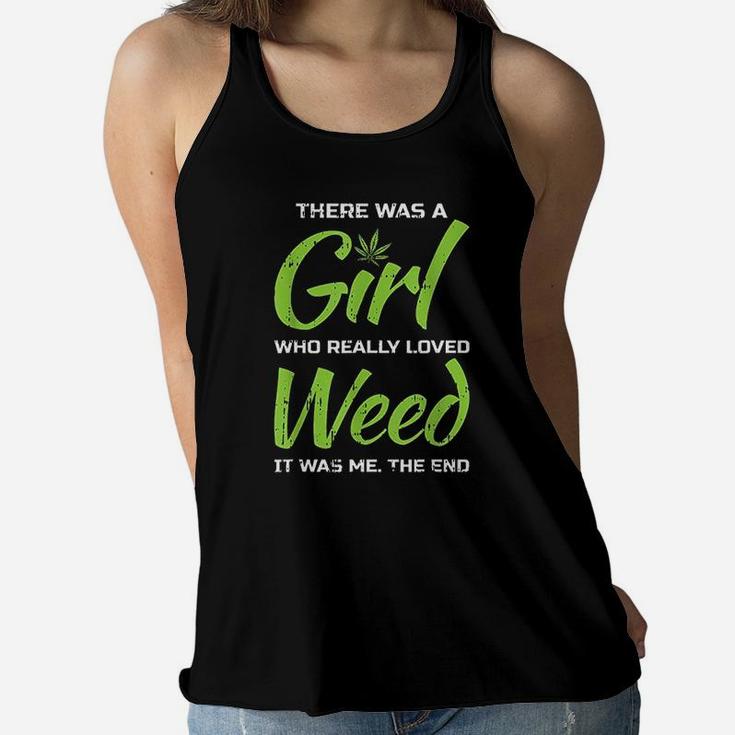 Girl Who Loves Women Flowy Tank