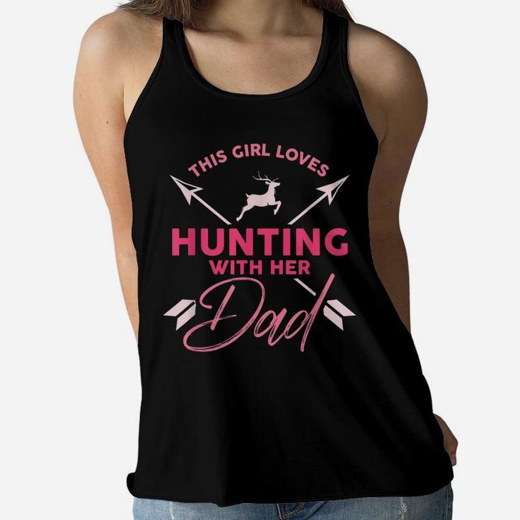 Hunting Design For Hunter Women Or Girls Women Flowy Tank