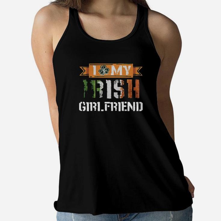 I Love My Irish Girlfriend Women Flowy Tank