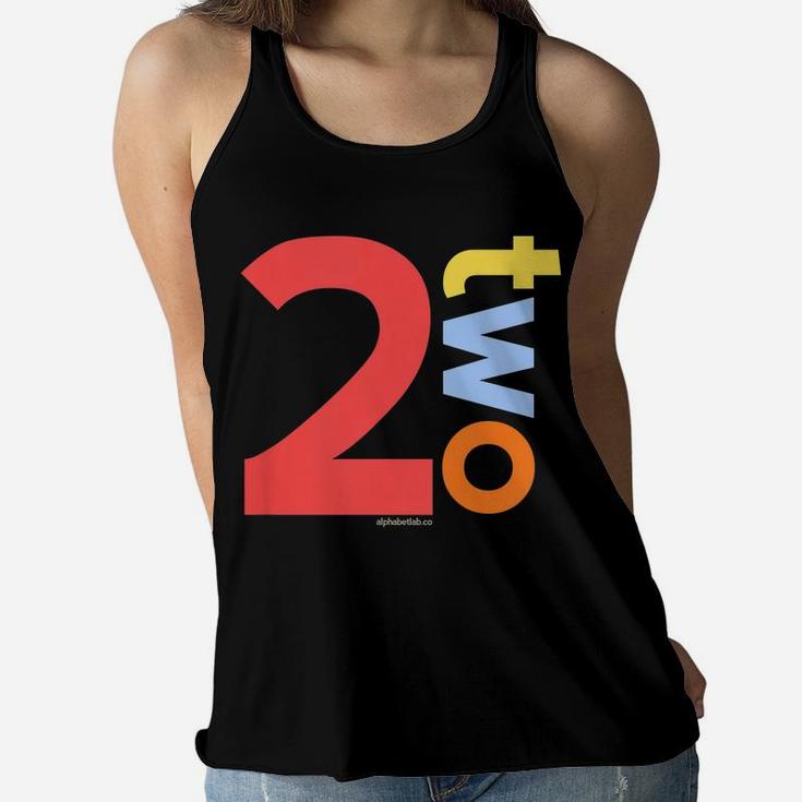 Kids 2Nd Birthday Shirt For Boys 2 | Age 2 Age Two Boys Gift Women Flowy Tank