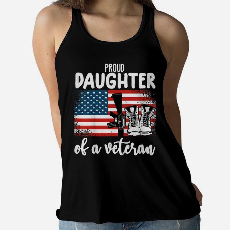 Kids Veteran Day Tee Funny Veteran Shirt Veterans Day Shirt Kids Women Flowy Tank