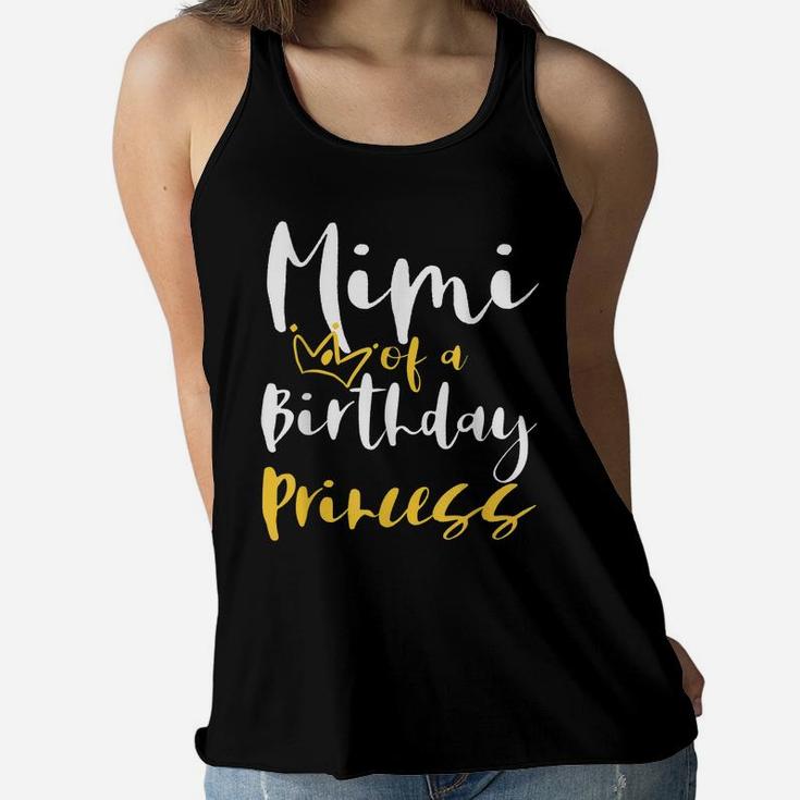 Mimi Of A Birthday Princess Gifts For Daughter Girl Women Flowy Tank