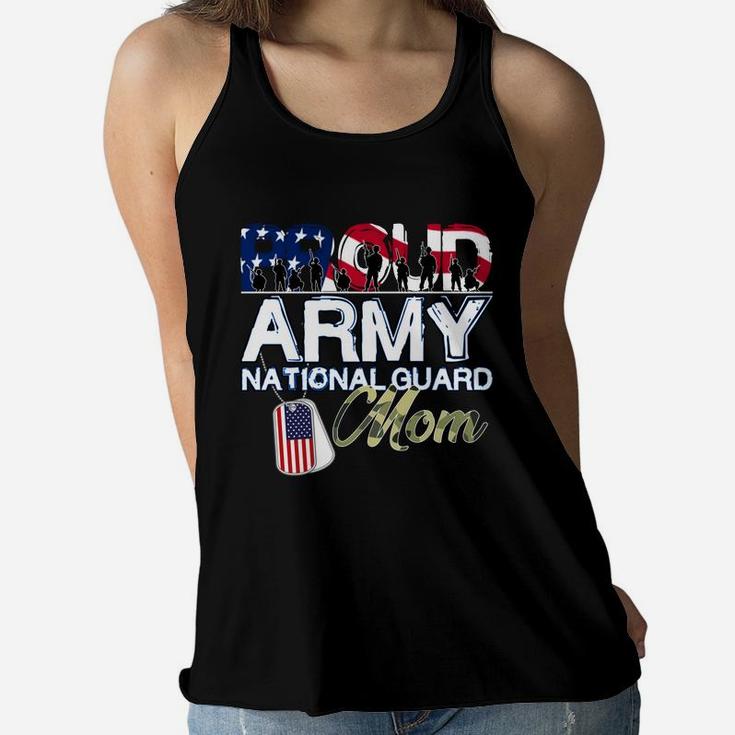 National Freedom Day Mom Proud Army National Guard Women Flowy Tank