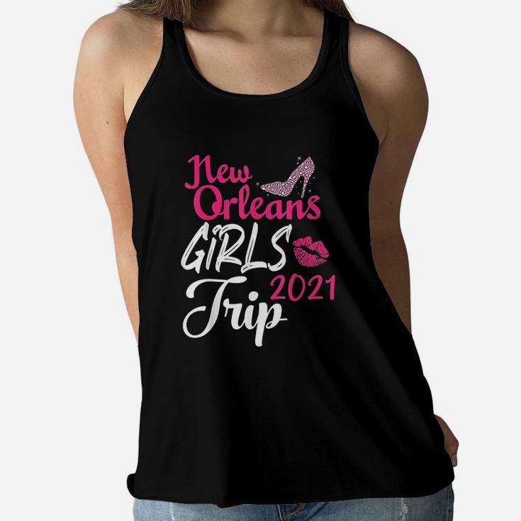 New Orleans Girls Trip 2021 Women Flowy Tank