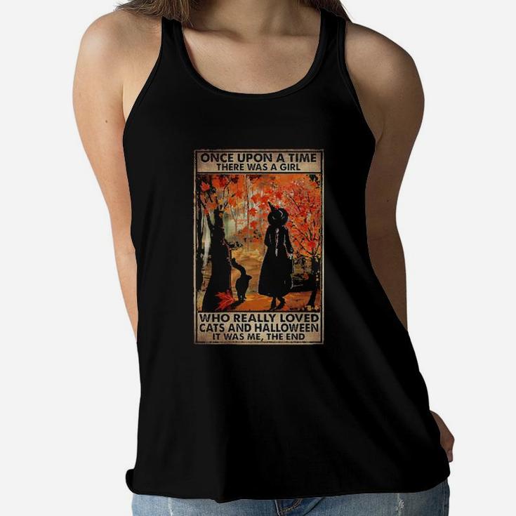 Once Upon's A Time There Was A Girl Women Flowy Tank