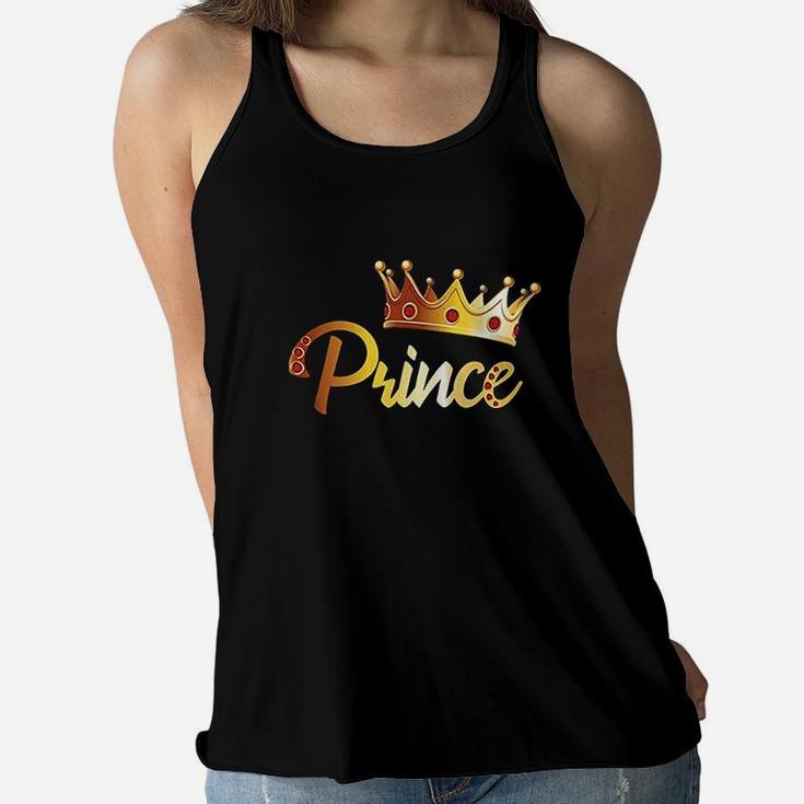 Prince For Boys Gift Family Matching Gift Royal Prince Women Flowy Tank