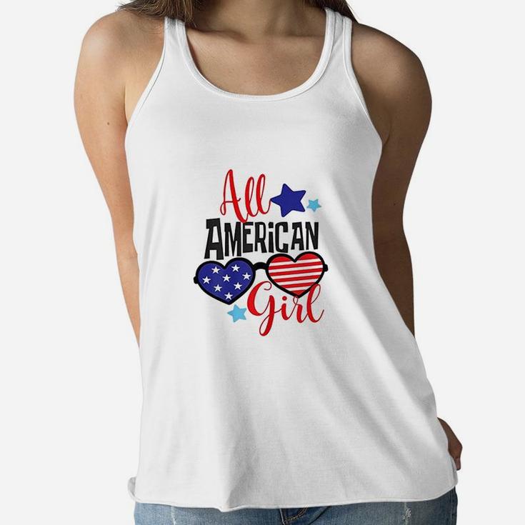 All American Girl Women Flowy Tank