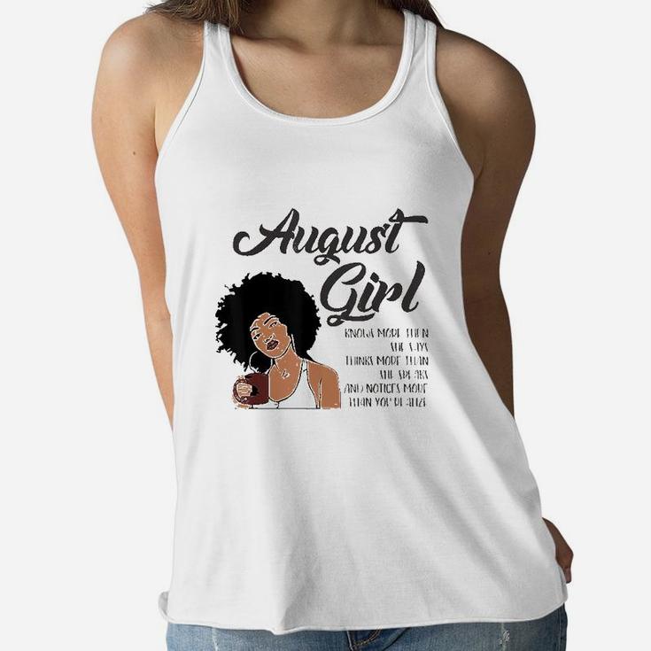 August Girl  American Women Flowy Tank