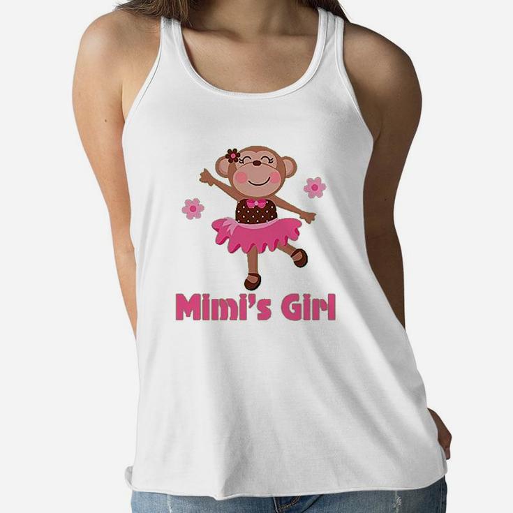 Mimi's Girl Monkey Women Flowy Tank