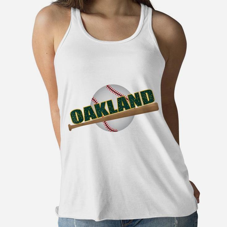 Oakland Baseball Fans Love Their Boys Of Spring Summer Women Flowy Tank