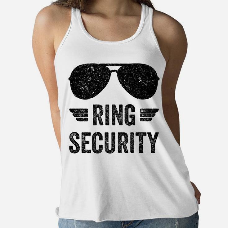 Ring Security Funny Tee For Ring Bearer Boys Youth Men Women Flowy Tank