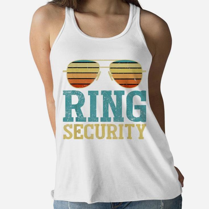 Ring Security Ring Bearer Boys Wedding Party Women Flowy Tank