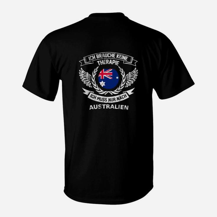 Exklusives Australien Therapie Retro T- T-Shirt