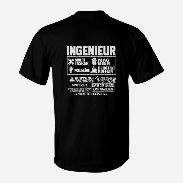 Ingenieur Multi-Tasking T-Shirt, Lustige Sprüche für Spezialisten