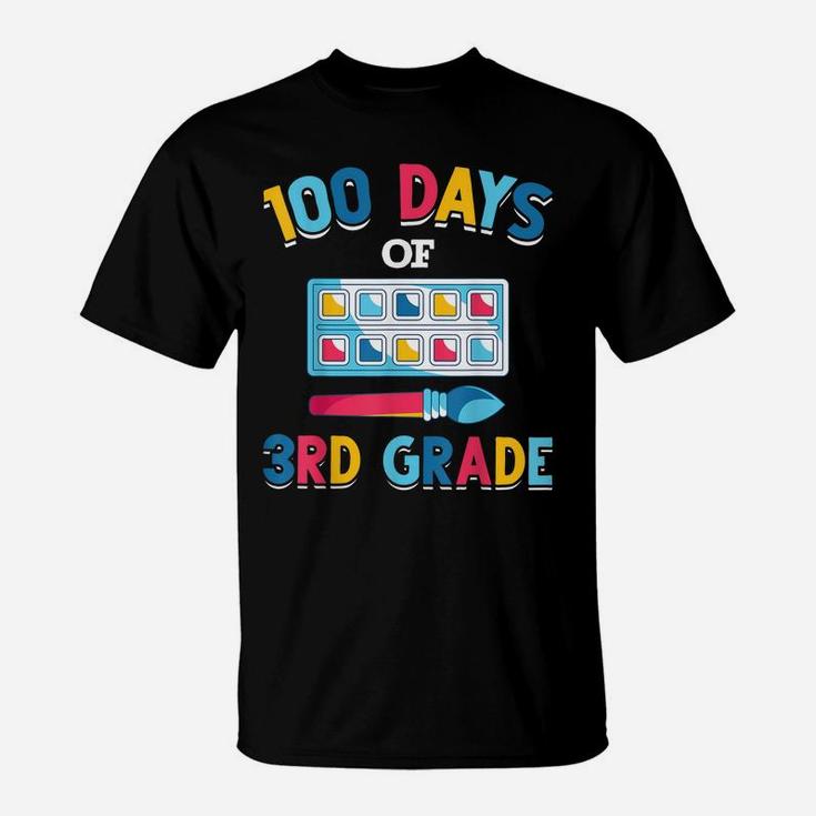 100 Days Of 3Rd Grade Funny Student Gift 100 Days Of School T-Shirt
