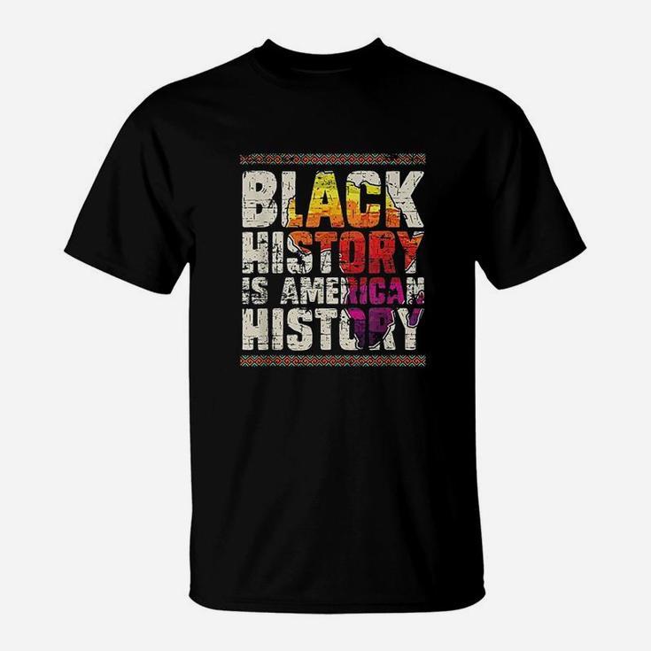 African Roots Pride Black Americans Gift Black History Month T-Shirt