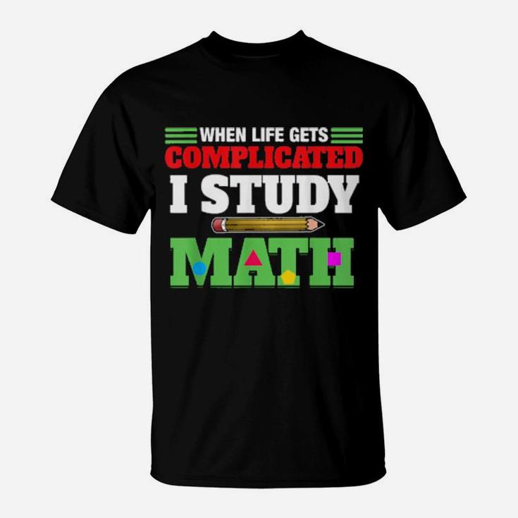 Algebra  Lehrer Hauptfach I Studium Mathematik T-Shirt