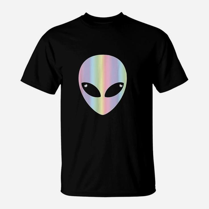 Alien Head Colorful T-Shirt