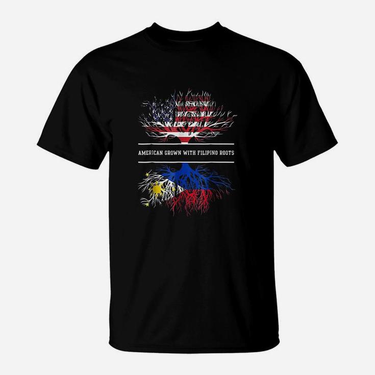 American Grown With Filipino Roots T-Shirt