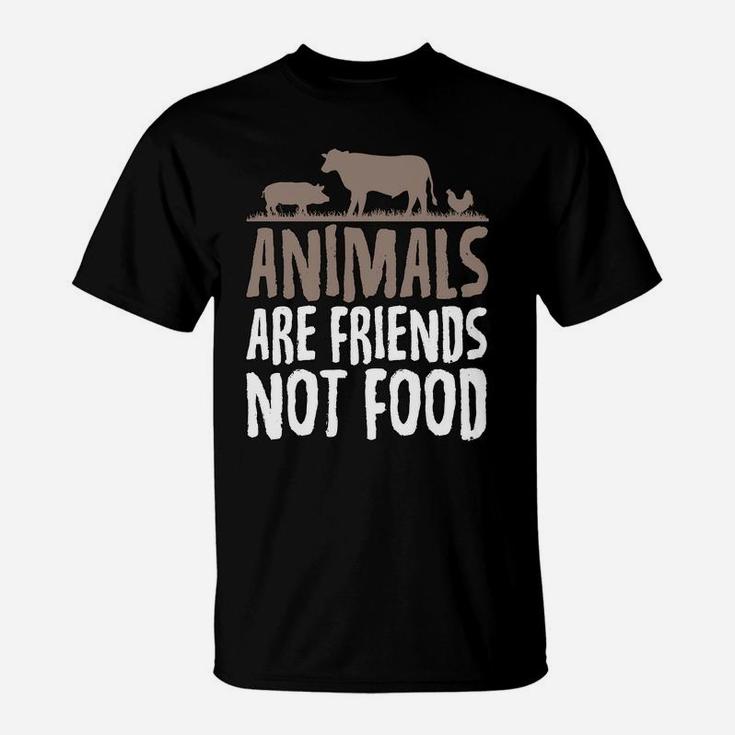 Animals Are Friend - Not Food Sweatshirt T-Shirt