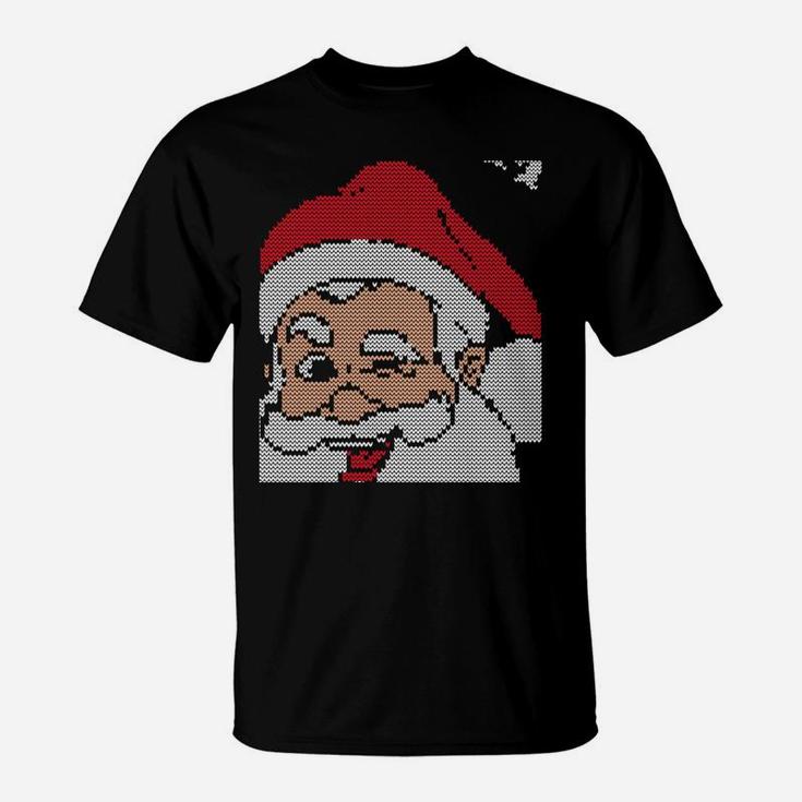 Ask Your Mom If I'm Real Funny Santa Christmas Xmas Lover Sweatshirt T-Shirt