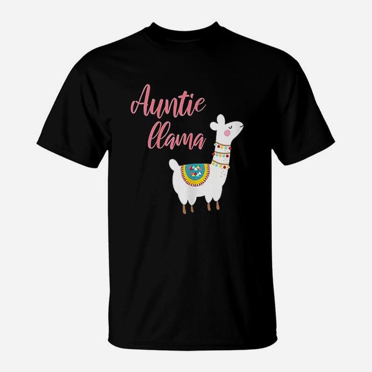 Auntie Llama Lover T-Shirt