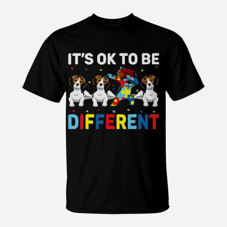 Autism Awareness Day Gift Funny Dabbing Beagle T-Shirt