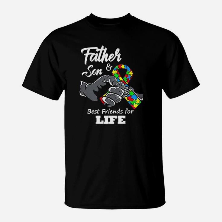 Autism Best Friends For Life Father And Son T-Shirt
