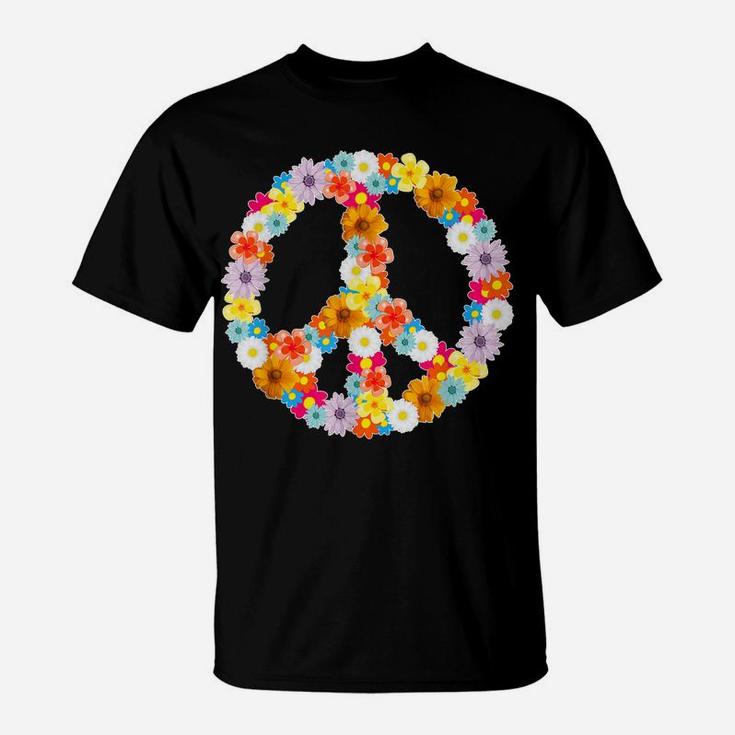 Awesome Flower Power I Peace Sign I Hippie I Awesome Peace T-Shirt