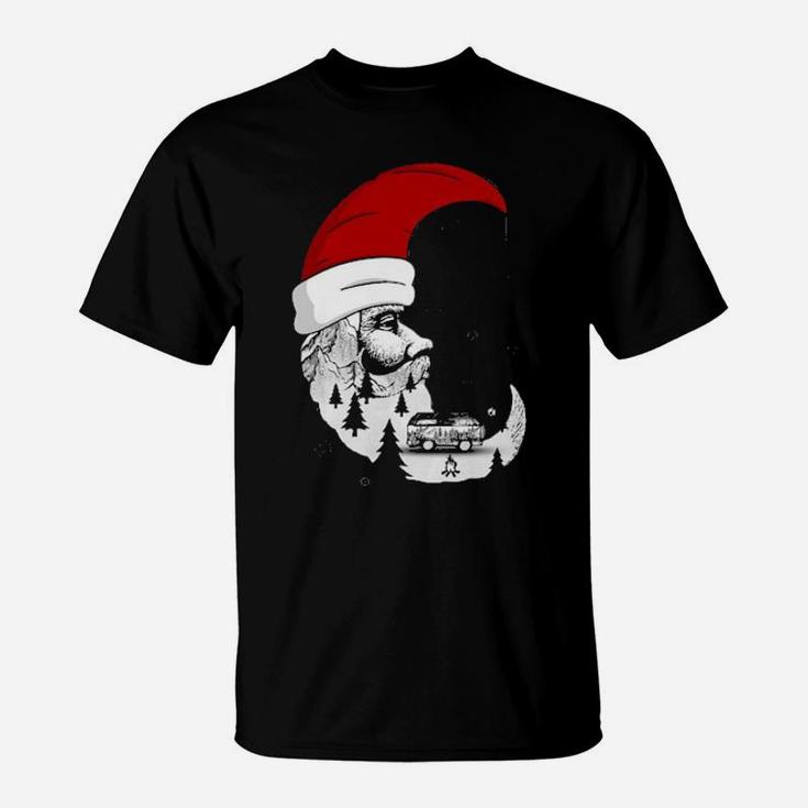 Awesome Santa Moon Hippie T-Shirt