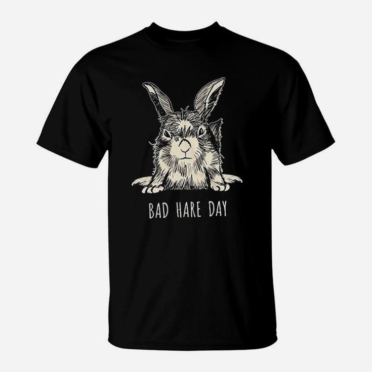 Bad Hare Day Easter Bunny T-Shirt