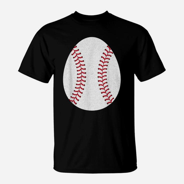 Baseball Happy Easter Egg Hunting Cute Sport Lover T-Shirt