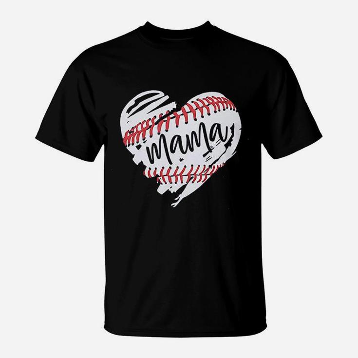 Baseball Mom Mama T-Shirt