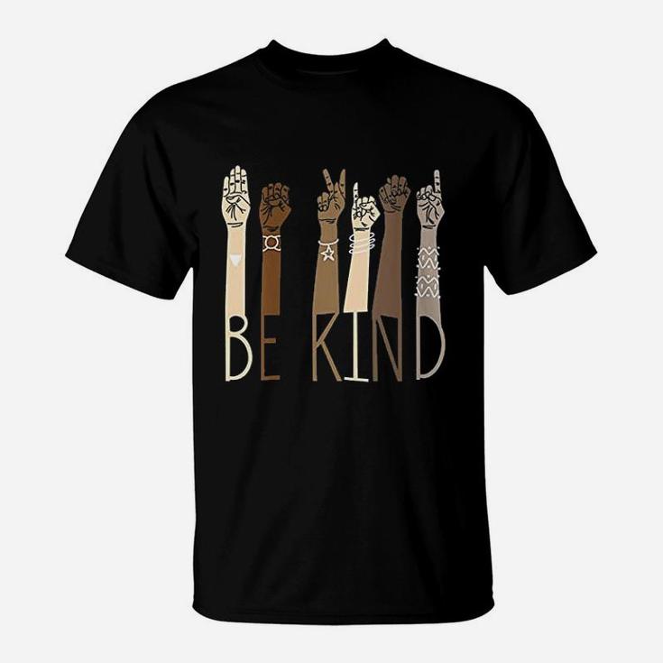 Be Kind Sign Language Hand Talking T-Shirt