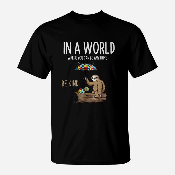 Be Kind Special Education Teacher Squad T-Shirt