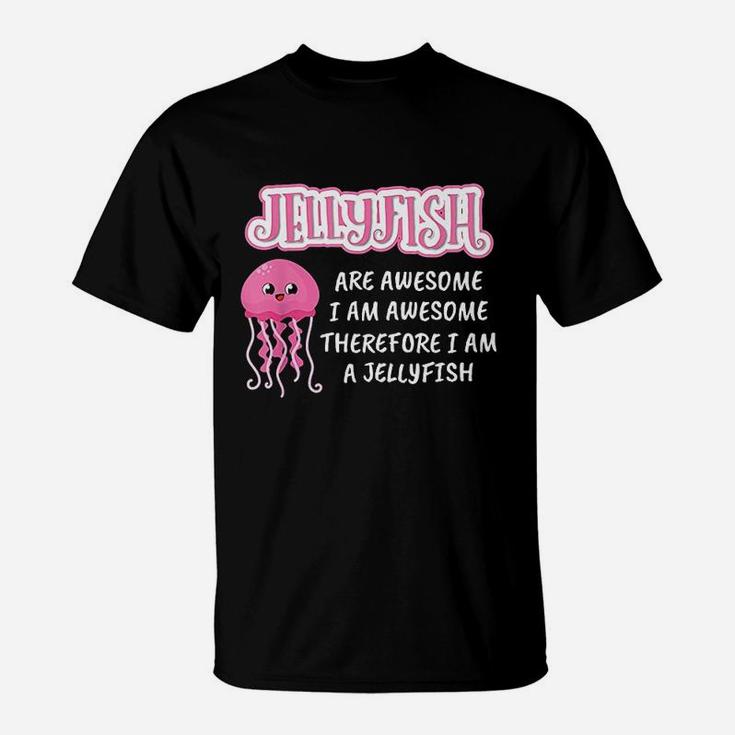 Beach Jellyfishes Are Awesome Art Dress Gift Jellyfish T-Shirt