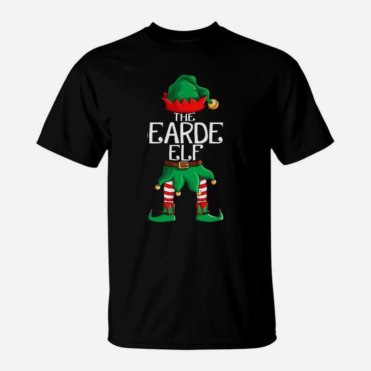 Bearded Elf Matching Christmas Family Group Gift T-Shirt