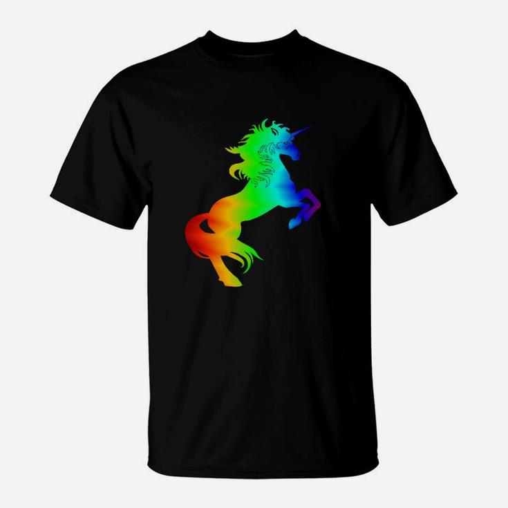 Beschränkung Einhorn Steigend B T-Shirt