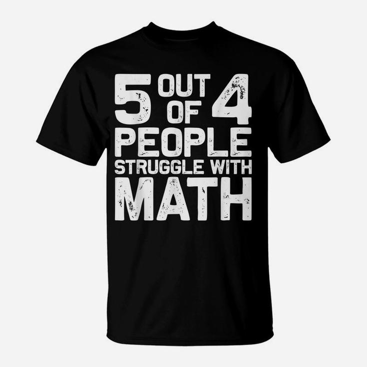 Best Math Teacher Art Men Women Math Joke Calculus Geometry T-Shirt