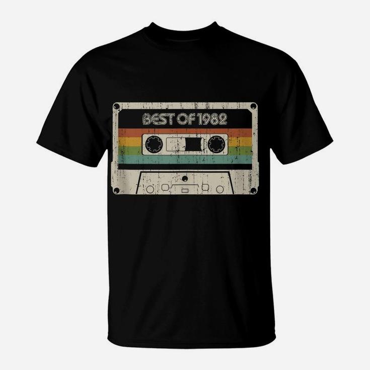 Best Of 1982, Vintage Best Of 1982, 39Th Birthday Cassette T-Shirt