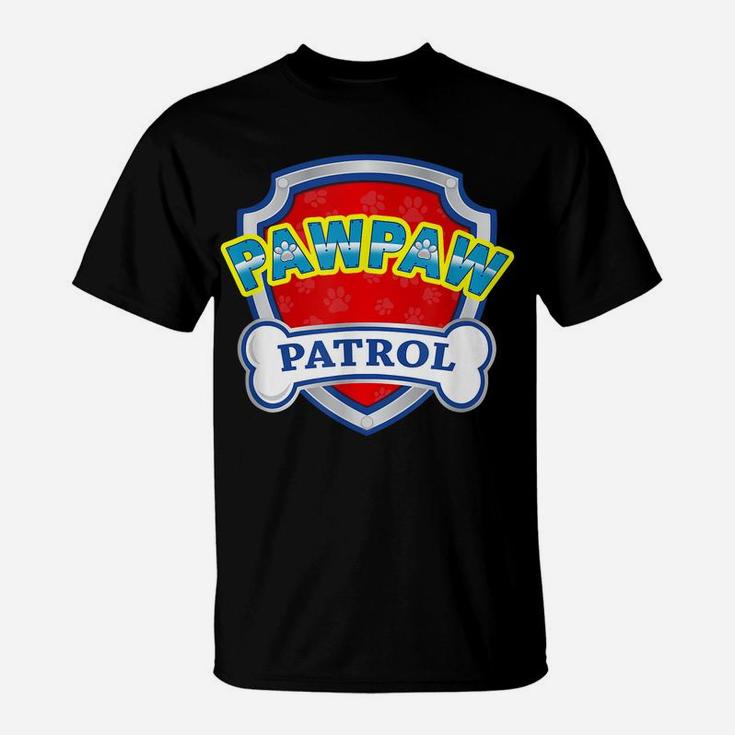 Birthday Boy Pawpaw Patrol Dogs Lover Kid T-Shirt