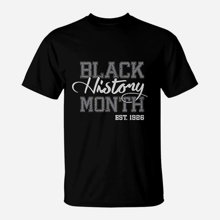 Black History Month Est 1926 Freedom T-Shirt