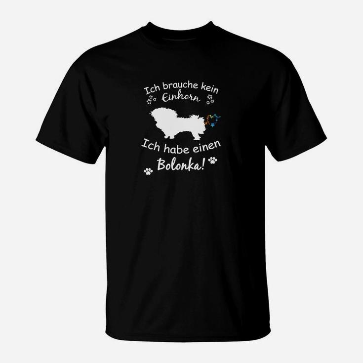 Bolonka Zwetna T-Shirt, Humorvoll mit Aufdruck für Hunde Fans