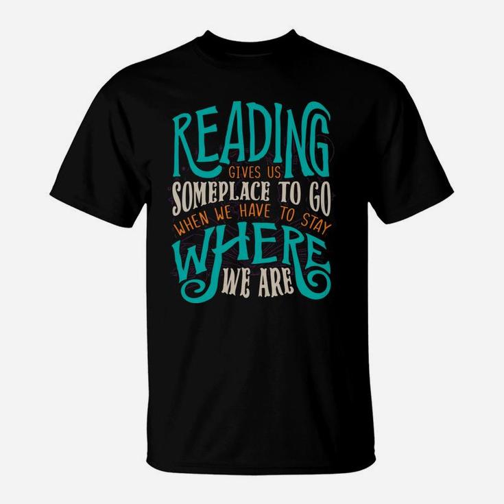 Book Lover Librarian Bookworm Reading Club Reading T-Shirt