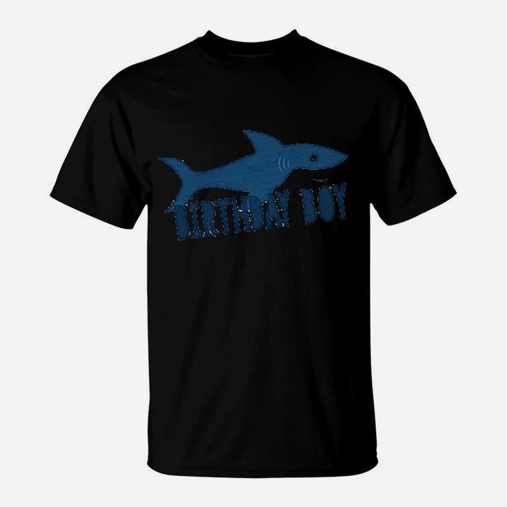 Boy's Shark Birthday T-Shirt