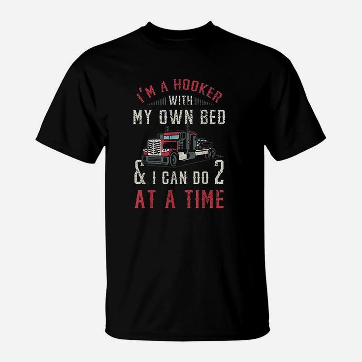 Breakdown Tow Truck Driver Profession Funny Sarcasm Saying T-Shirt
