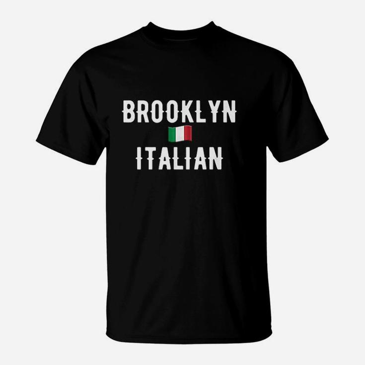 Brooklyn Italian Flag Of Italy T-Shirt