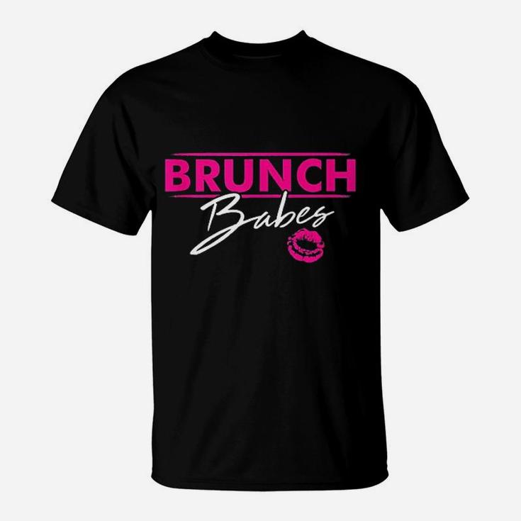 Brunch Babes Funny Ladies Brunch Squad Friends T-Shirt