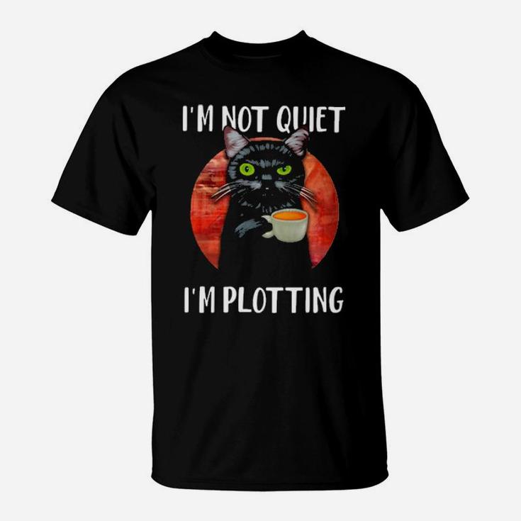 Cat I Am Plotting T-Shirt